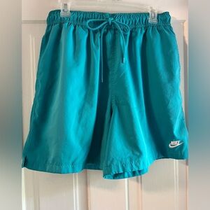 Nike Men's Aqua Athletic Shorts